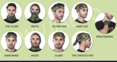 Wholesale RESPIRATOR FACE SEAMLESS BANDANA FACE COVER TUBE MULTI FUNCTION MASK WRAPS